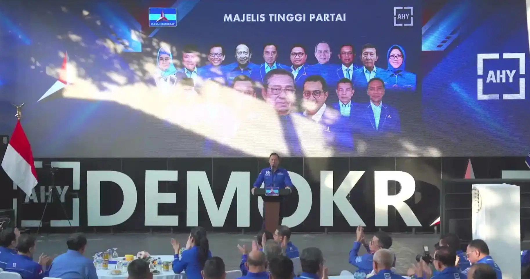 Ketua Umum Partai Demokrat, Agus Harimurti Yudhoyono (AHY). (Foto: Tangkapan Layar)