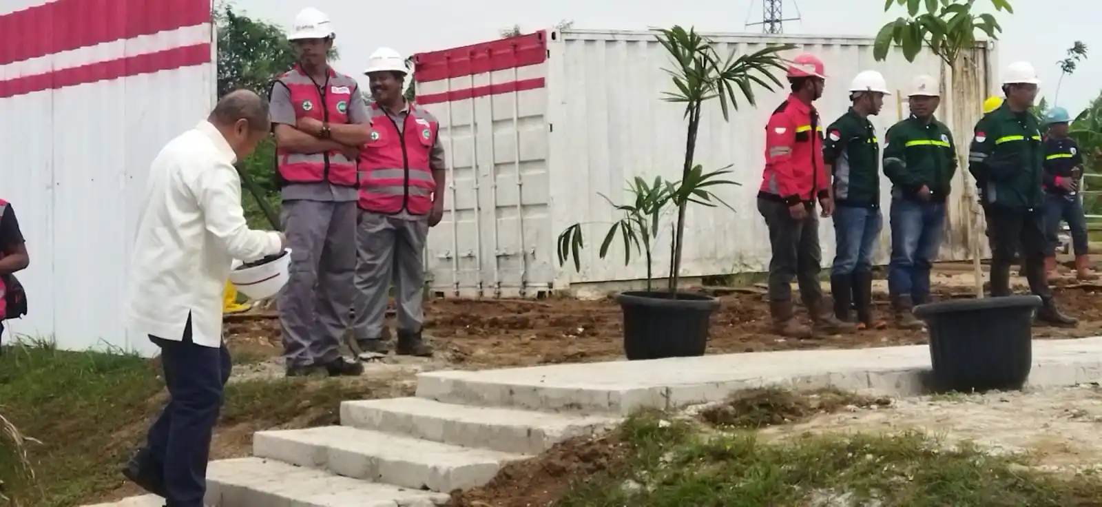 Acara Ground Breaking Ceremony pembangunan gedung “Grha Riung” di Bulevard, Kecamatan Taruma Jaya, Kabupaten Bekasi, Rabu (11/12/2024) (Foto: Dok MI/Ist)