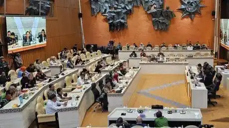 Komisi V DPR menggelar rapat dengar pendapat umum (RDPU) bersama perwakilan pengemudi transportasi online (Foto: Ist)