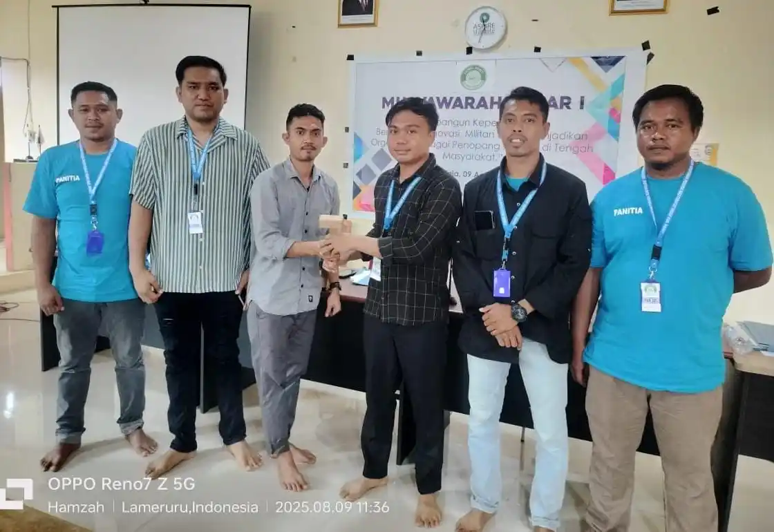 Masyarakat dan pemuda Menui Lingkar Tambang, Kecamatan Langgikima  sukses gelar Musyawarah Besar ke I, dengan tema "Membangun Kepemimpinan Berintegritas, inovasi, Militan, Untuk Menjadikan Organisasi Sebagai Penopang Aspirasi Di Tengah Masyarakat"