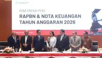Konferensi Pers RAPBN dan Nota Keuangan 2026 (Foto: Repro)