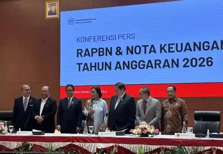 Konferensi Pers RAPBN dan Nota Keuangan 2026 di Jakarta (Foto: Dok Kemenkeu)