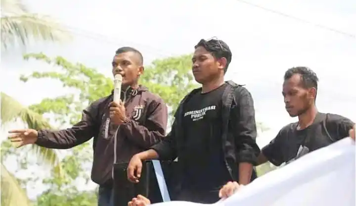 Kordinator Komando Barisan Rakyat (Kobra) Muna Barat, Rasmin Jaya (Foto: Ist)