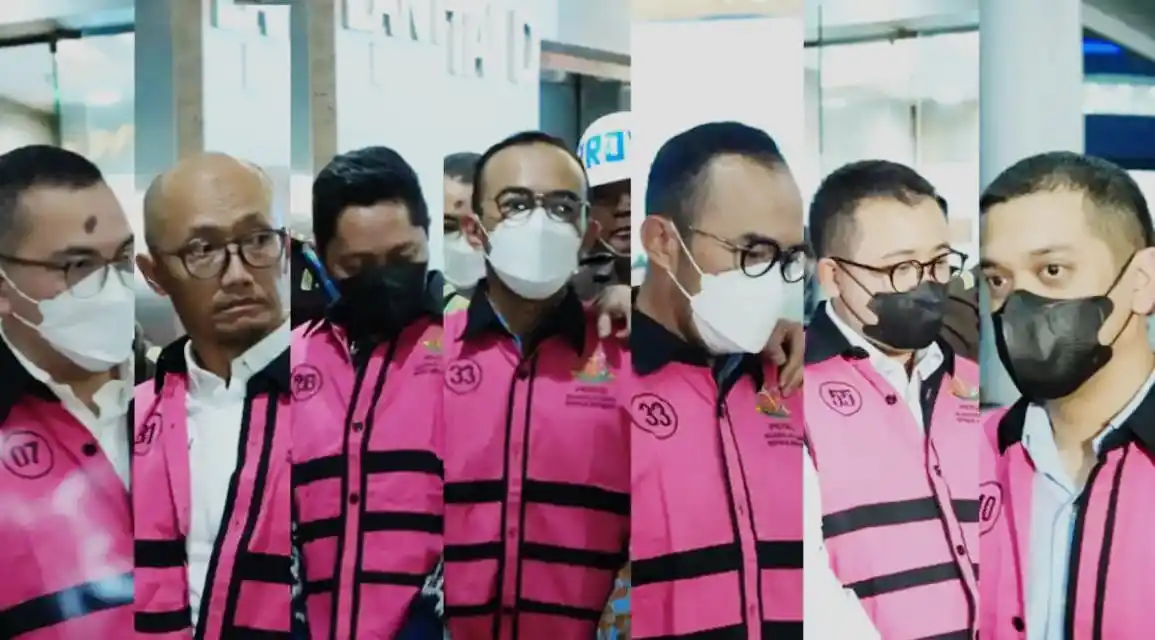 Para tersangka korupsi tata kelola minyak mentah dan produk kilang pada PT Pertamina (persero), sub holding, dan Kontraktor Kontrak Kerjasama (KKKS) pada 2018-2023 (Foto: Kolase MI)