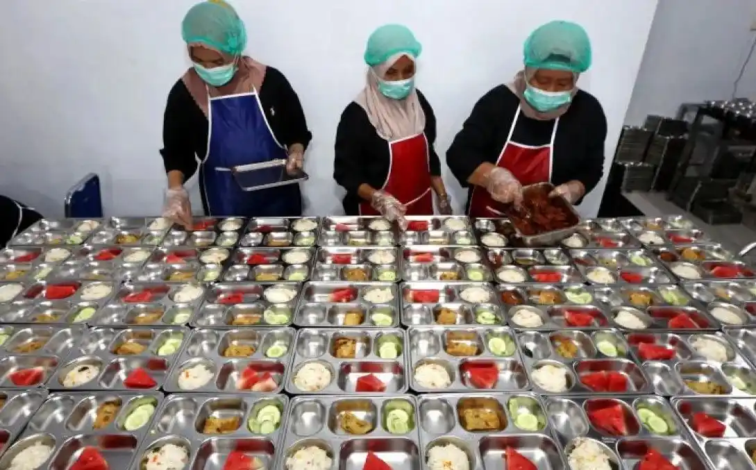 Menu makan bergizi gratis (Foto: Dok MI/Antara)