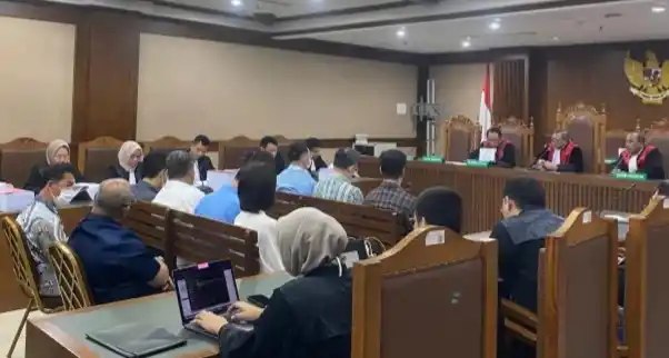 Suasana sidang kasus minyak goreng di Pengadilan Tipikor Jakarta (Foto: Dok MI)