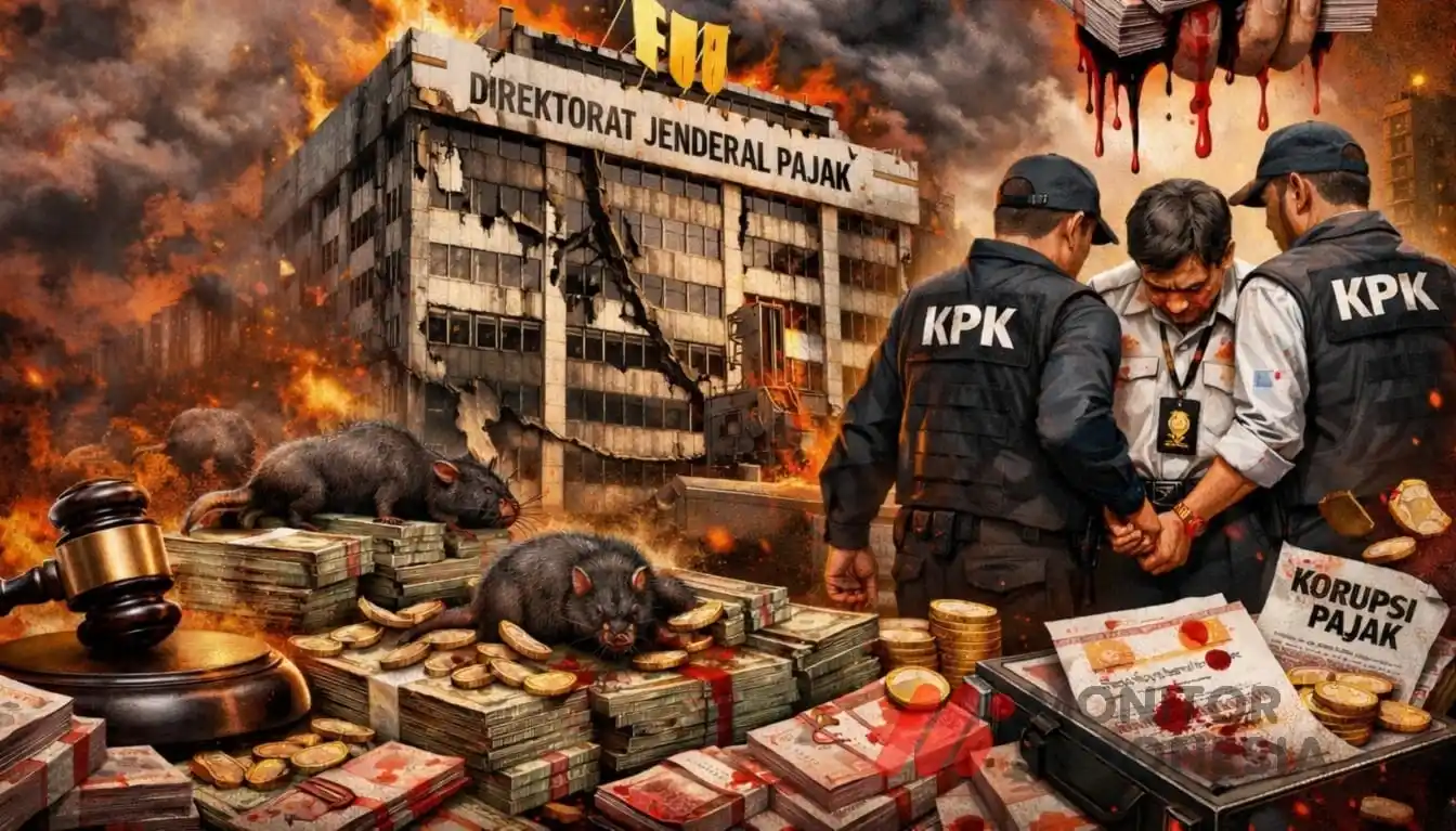 Ilustrasi - Korupsi di Ditjen Pajak Kemenkeu (Foto: Dok MI)