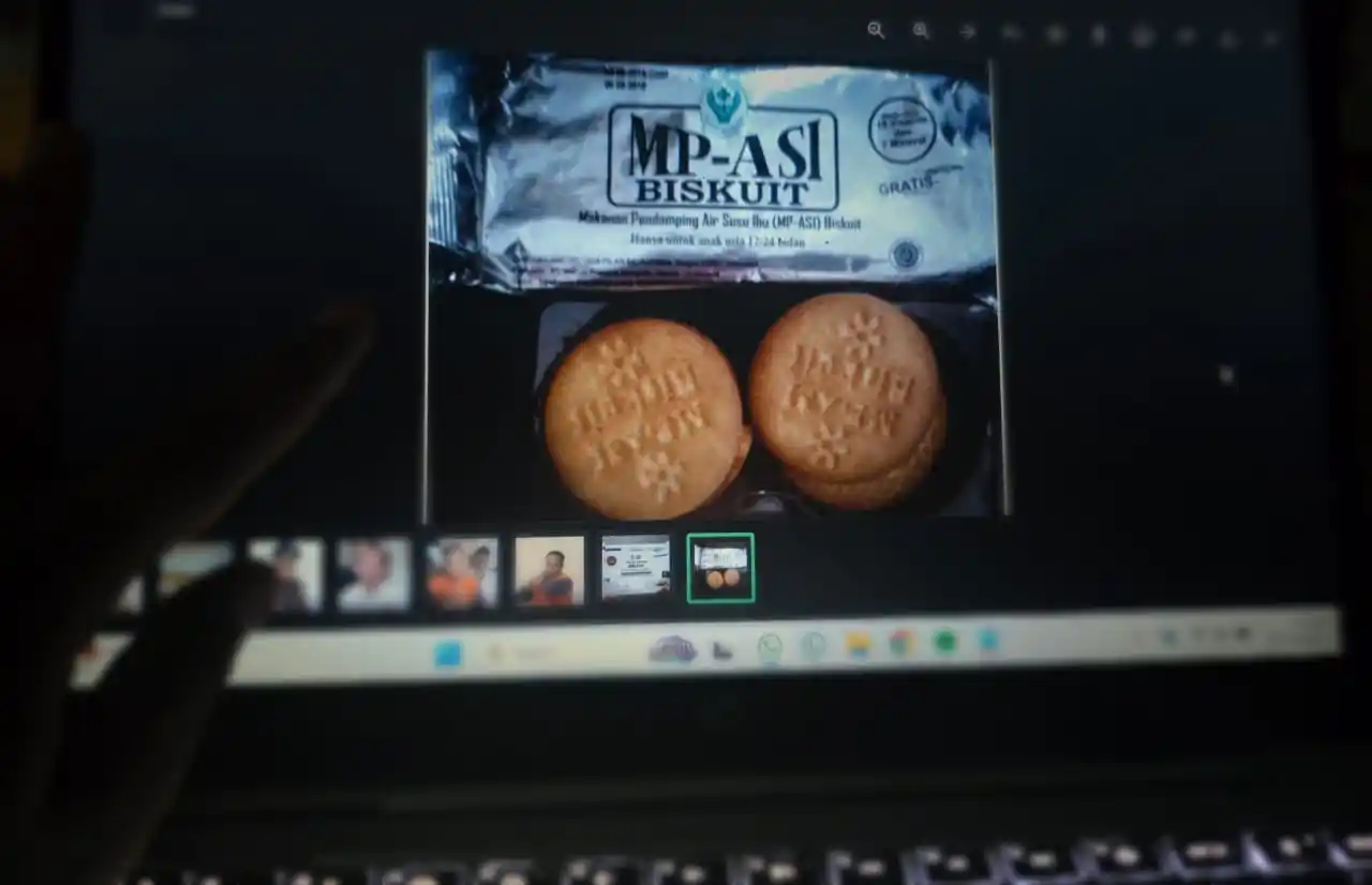 Ilustrasi - Biskuit MP-ASI gratis dari Kemenkes (Foto: Dok MI/Diolah)