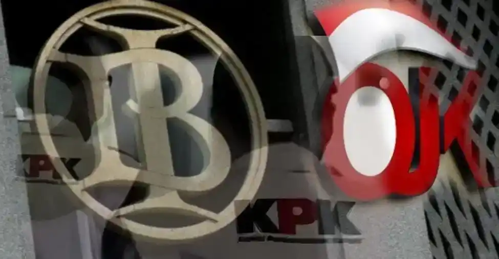 Komisi Pemberantasan Korupsi (KPK) mengklaim penyidikan dugaan korupsi dana corporate social responsibility Bank Indonesia dan Otoritas Jasa Keuangan atau korupsi dana CSR BI-OJK periode 2022-2023 berjalan secara normal. Lembaga antirasuah ini membantah isu tentang adanya upaya penanganan kasus tersebut mendapat intervensi agar tak meluas. (Foto: Ilustrasi - BI - KPK - OJK/Dok MI/Aswan)