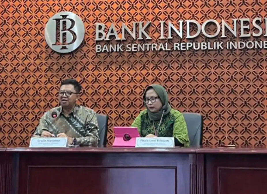 Direktur Eksekutif Depkom BI, Erwin Haryono (kiri) dan Direktur Departemen Kebijakan Sistem Pembayaran BI, Fitria Irmi Triswati (kanan) (Foto: istimewa)