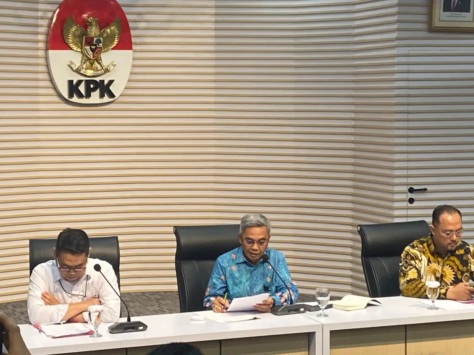 Ketua KPK Setyo Budiyanto (tengah) (Foto: Dok MI/Aswan)