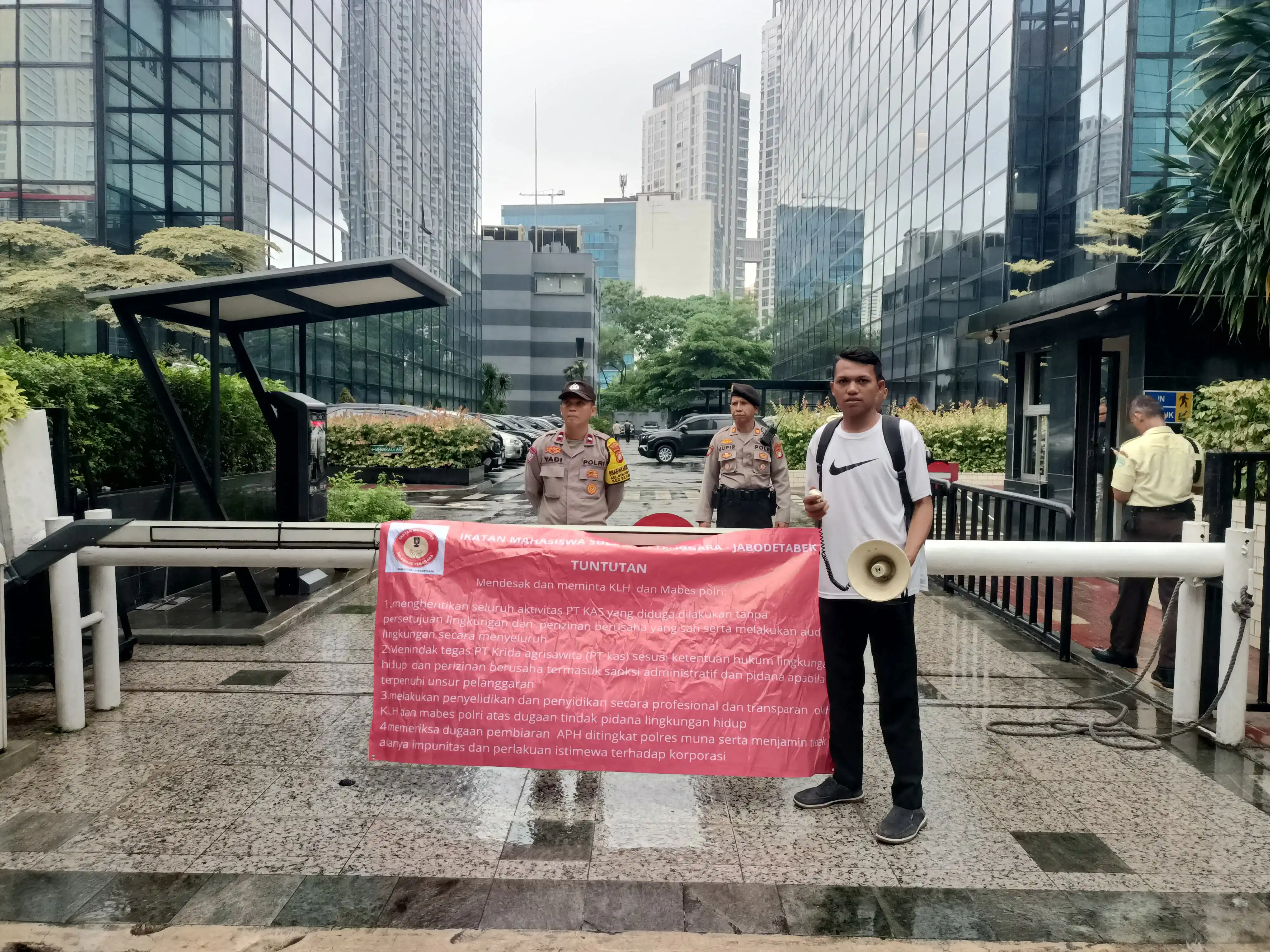 Levi Ketua Ikatan Mahasiswa Sultra Jabodetabek. (Foto: Dok Ist/Alkindi)
