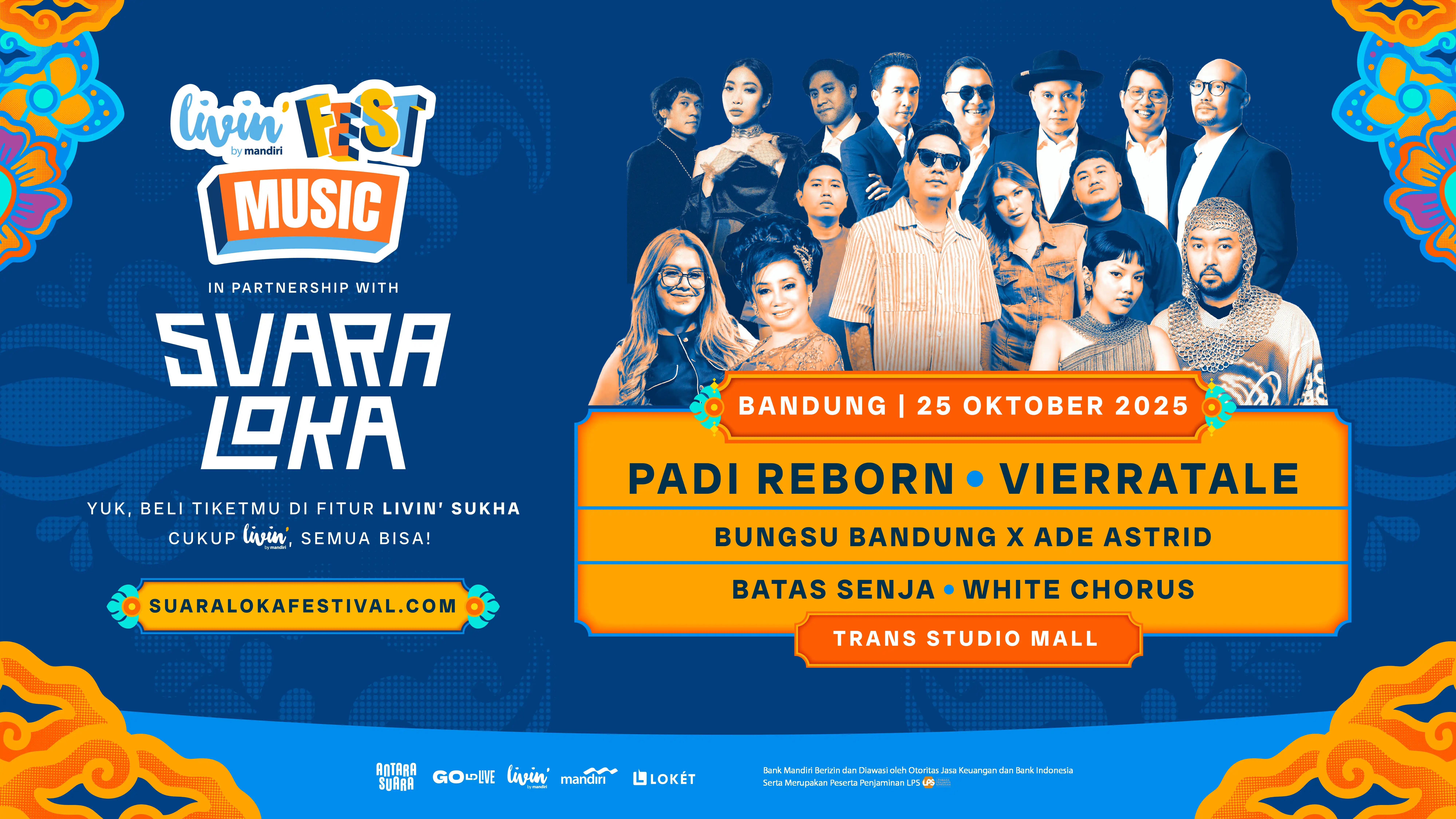 Livin’ Music Fest Bandung [Foto: Doc. Mandiri]