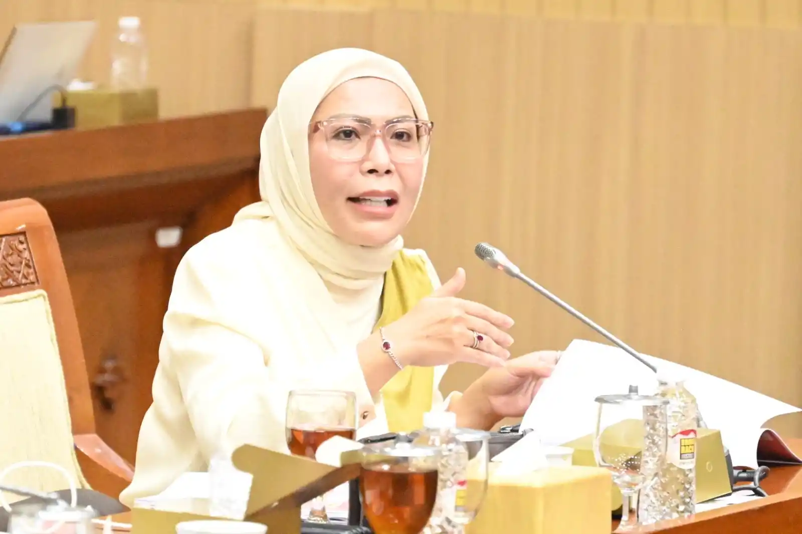 Anggota Komisi III DPR RI, Lola Nelria Oktavia