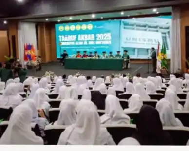 Mahasiswa/siswi Unismu ketika mendengarkan pengarahan di heading Yusdistira Pemkab Purwakarta (Foto : Istimewa/MI)