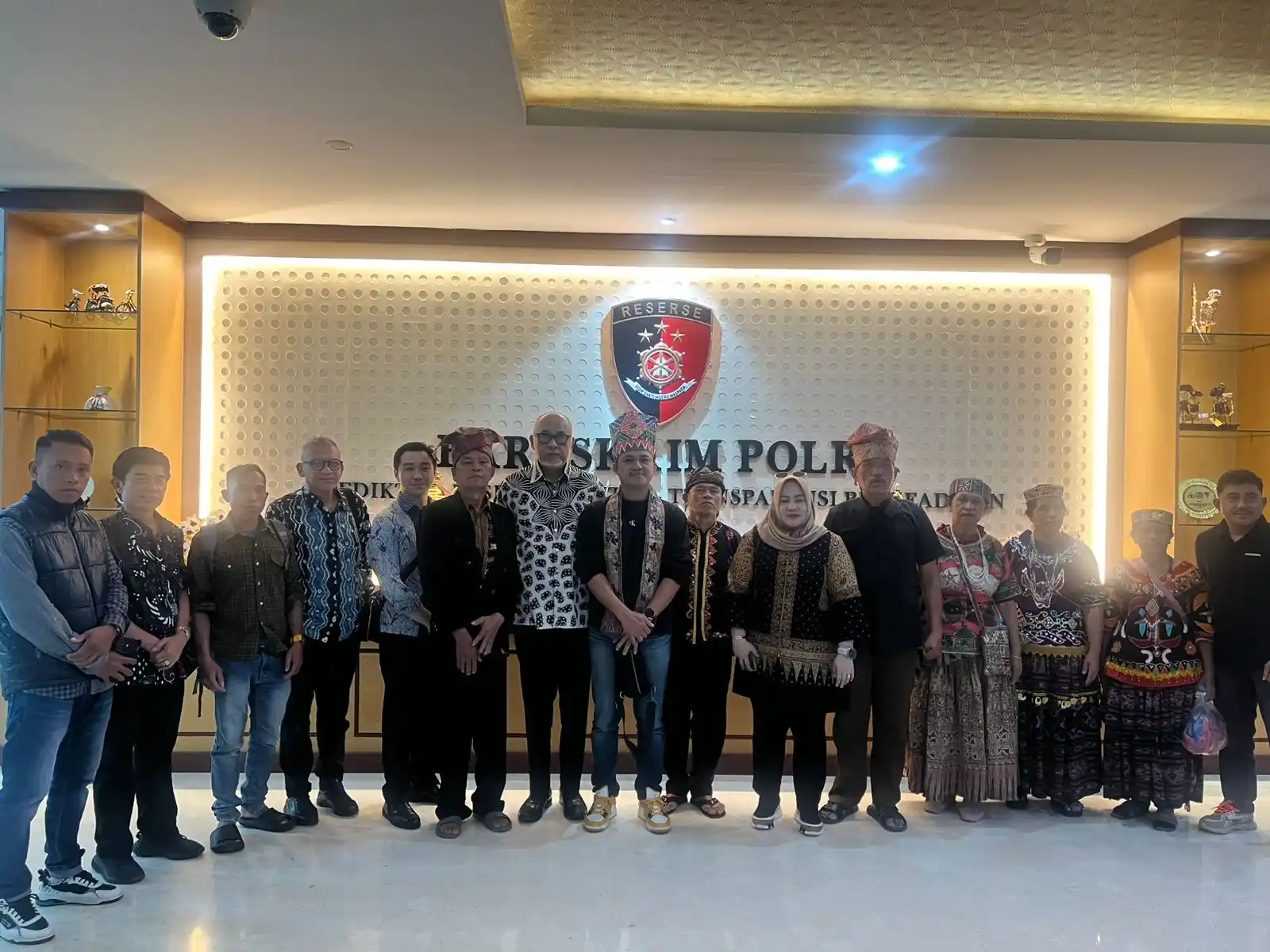 Majelis Dewan Adat Masyarakat Rampi di Bareskrim Polri