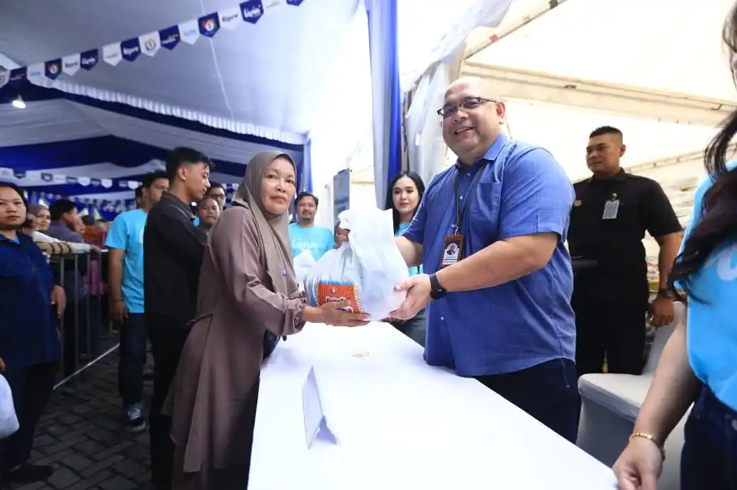 Bank Mandiri Gelar Pasar Murah di Sumatera Selatan [Foto: Doc. Mandiri]