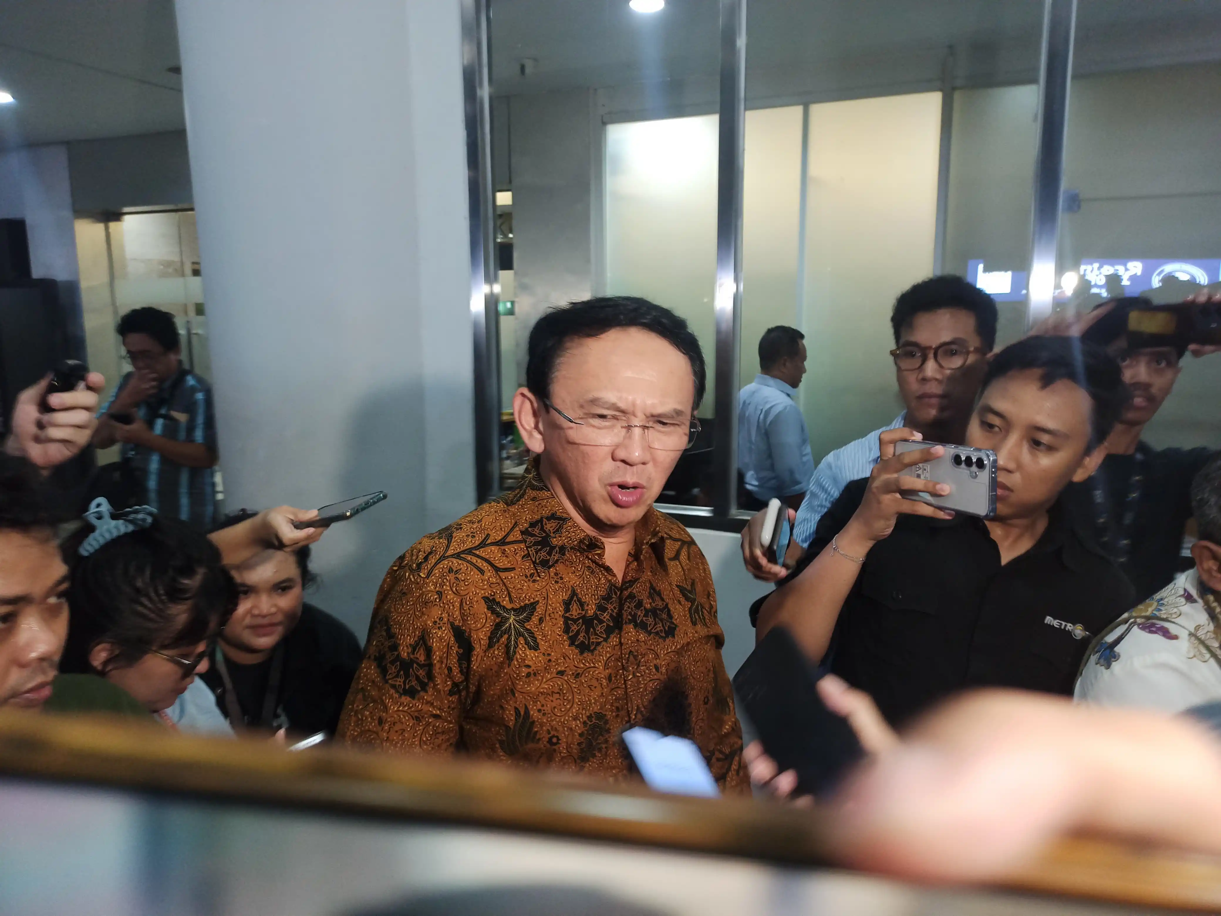 Mantan Komisaris Utama PT Pertamina (Persero) Basuki Tjahaja Purnama (Foto: Dok MI/Albani)