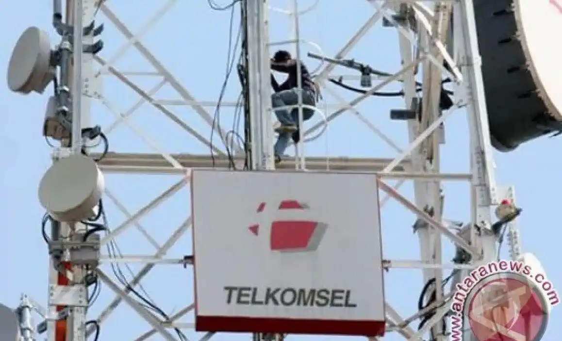 Menara Telkomsel (Foto: Dok MI/Antara/Istimewa)