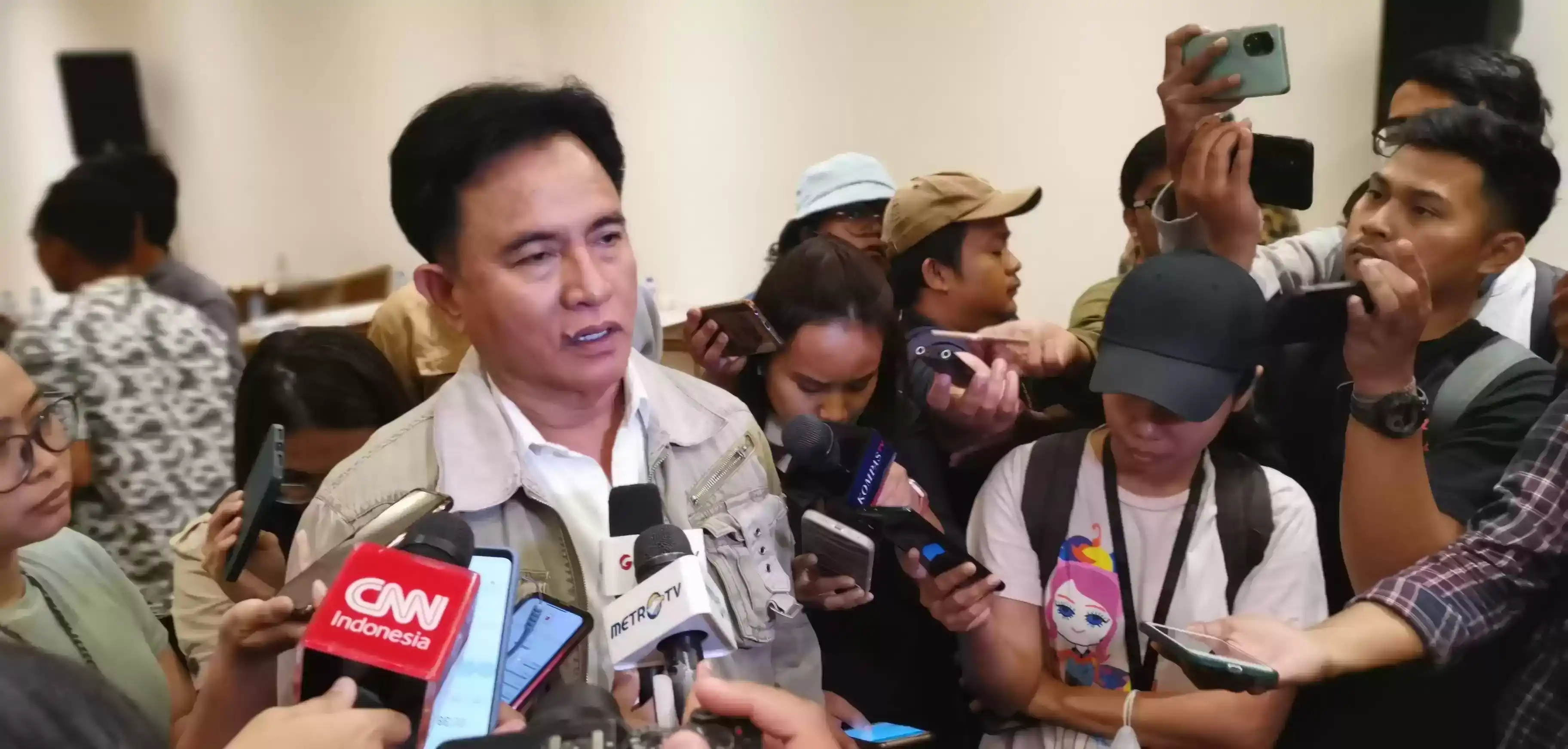 Menteri Koordinator Bidang Hukum, HAM, Imigrasi, dan Pemasyarakatan, Yusril Ihza Mahendra (Foto: Dok MI)