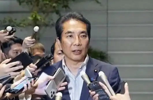 Menteri Pertanian Jepang, Taku Eto (Foto: Repro)