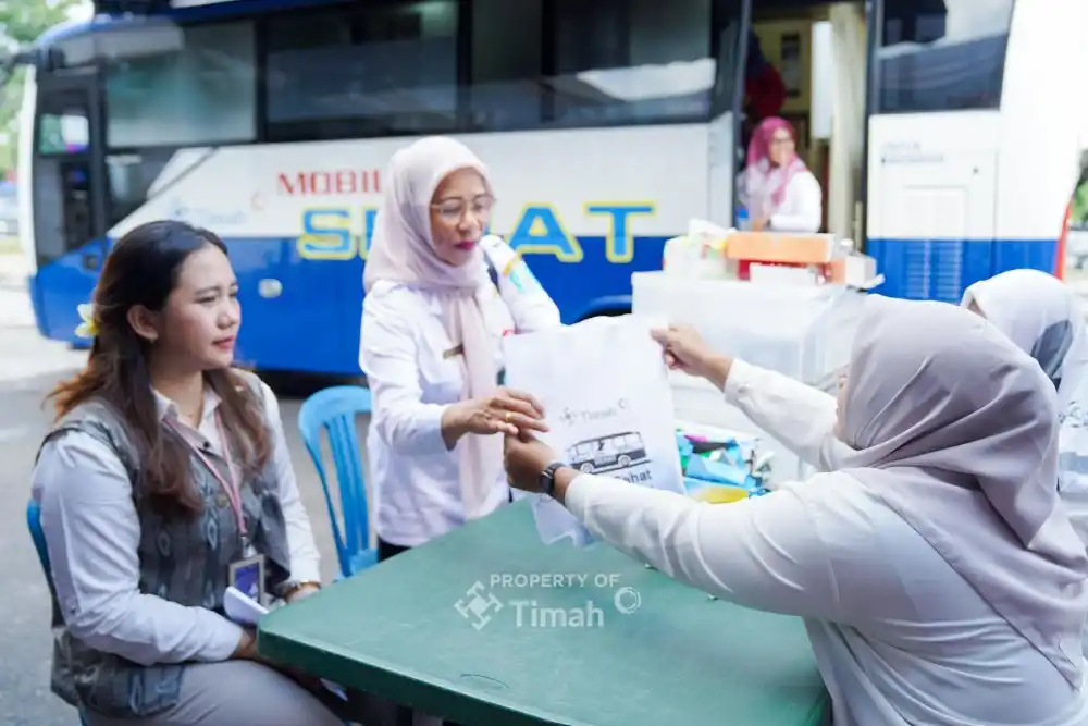 Mobil Sehat PT Timah Layani Warga Sungailiat [Foto: Doc. PT Timah]