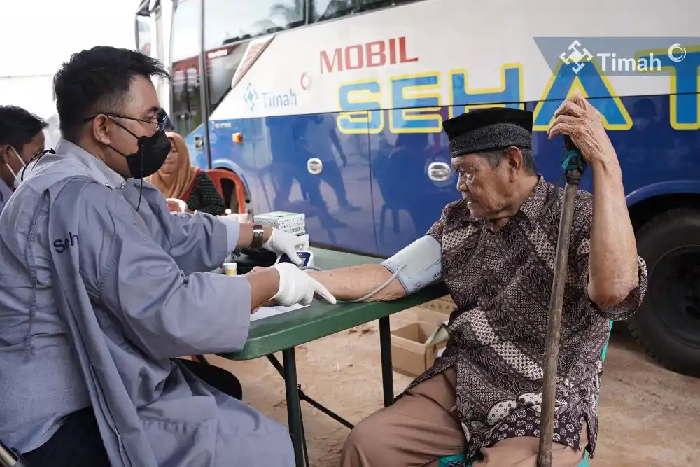 PT Timah Buka Layanan Kesehatan Gratis hingga Edukasi Stunting [Foto: Doc. PT Timah]
