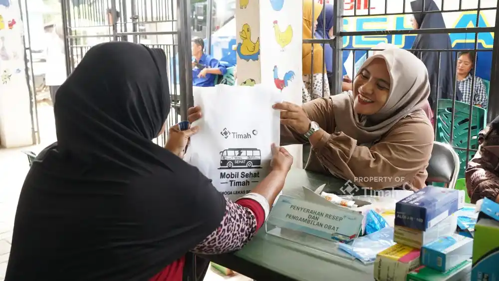 Mobil Sehat PT Timah Layani Ribuan Masyarakat di Pulau Bangka [Foto: Doc. PT Timah]