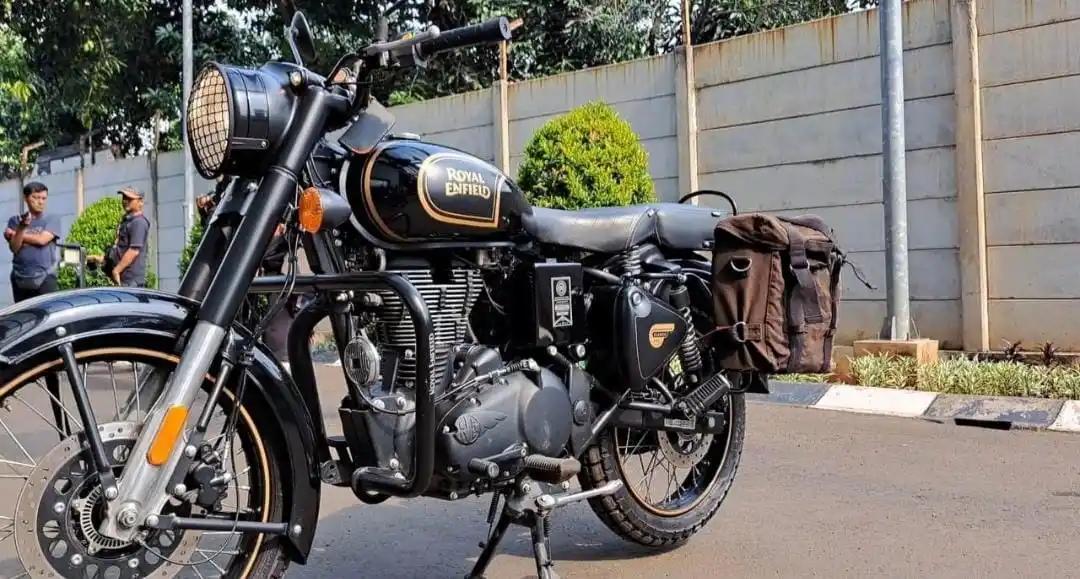 Royal Enfield milik Ridwan Kamil (Foto: Dok MI/Aswan)