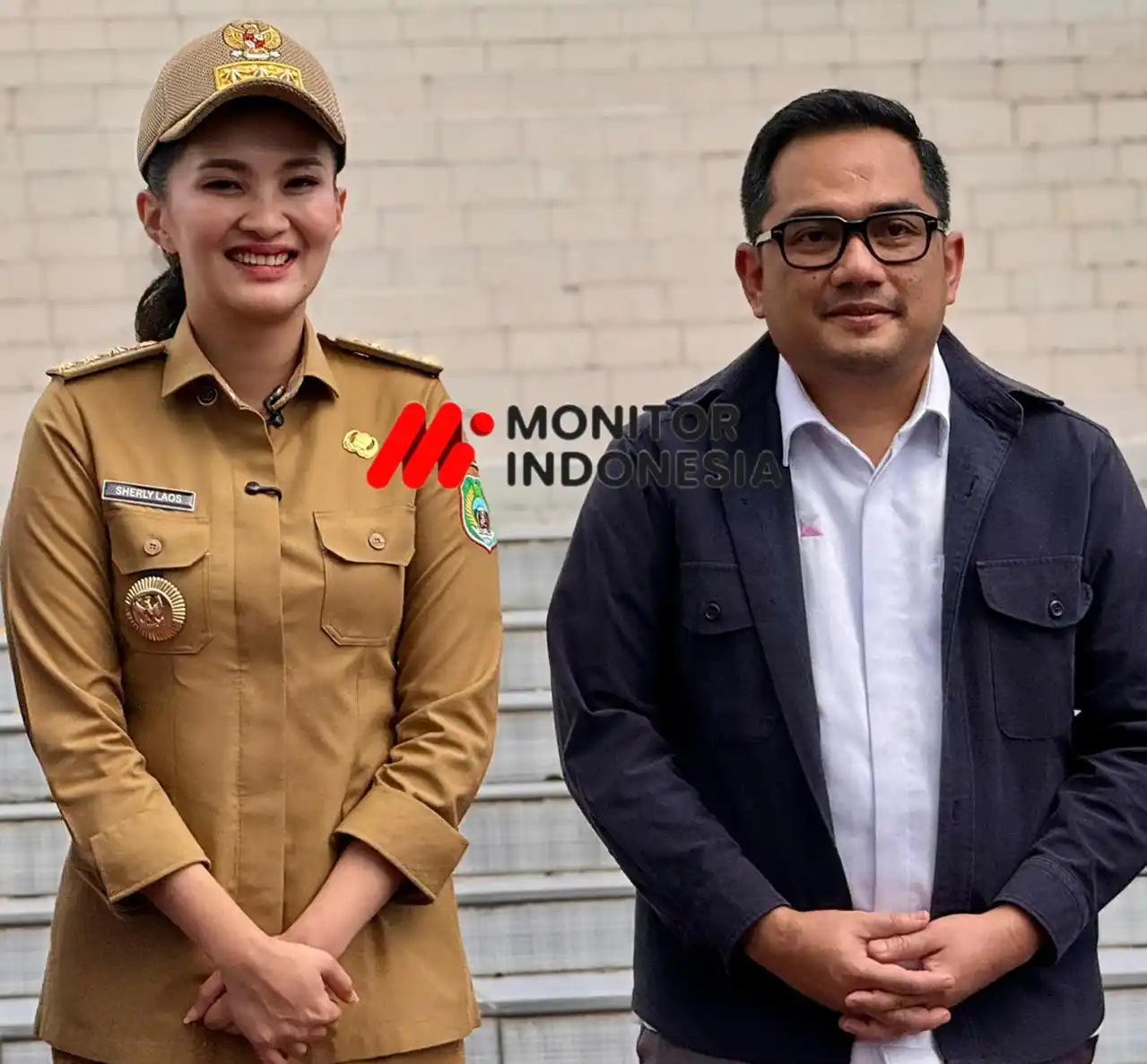 Momen akrab Gubernur Malut Sherly Tjoanda bersama Rifqinizamy Karsayuda saat kunjungan kerja Komisi II DPR RI di Sofifi, 28 Juli 2025. (Foto: Dok MI).