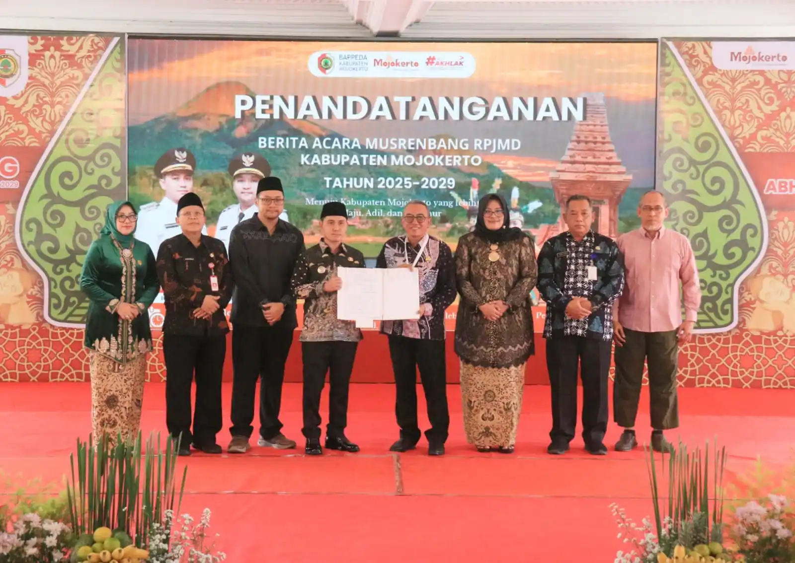 Musrenbang RPJMD Kabupaten Mojokerto tahun 2025-2029 di Pendopo Graha Maja Tama (Foto: Dok MI)