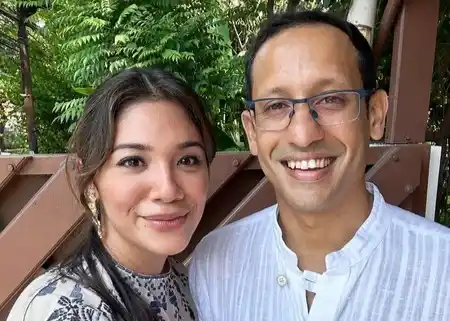 Mantan Mendikbudristek Nadiem Makarim bersama sang istri Franka Franklin (Foto: Istimewa)