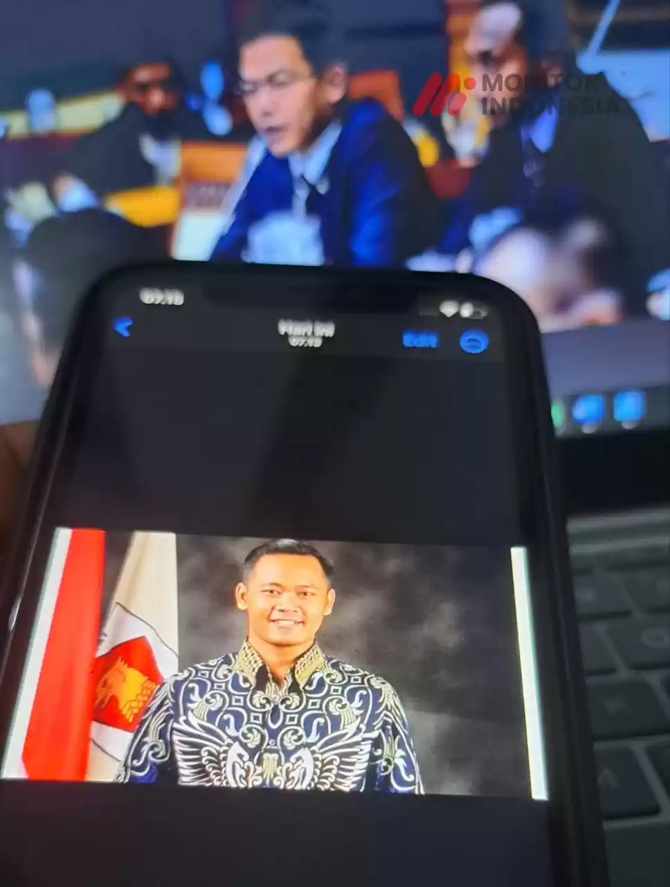Nistra Yohan yang merupakan merupakan staf ahli Sugiono selaku Anggota Komisi I DPR RI Bidang Pertahanan DPR. Nistra diduga menerima aliran dana pada Desember 2021 dan pertengahan 2022. (Foto: Dok MI/Aswan)