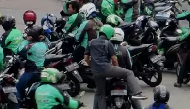 Illustrasi Pengemudi Ojek Onlie (Ojol) (Foto: Istimewa)