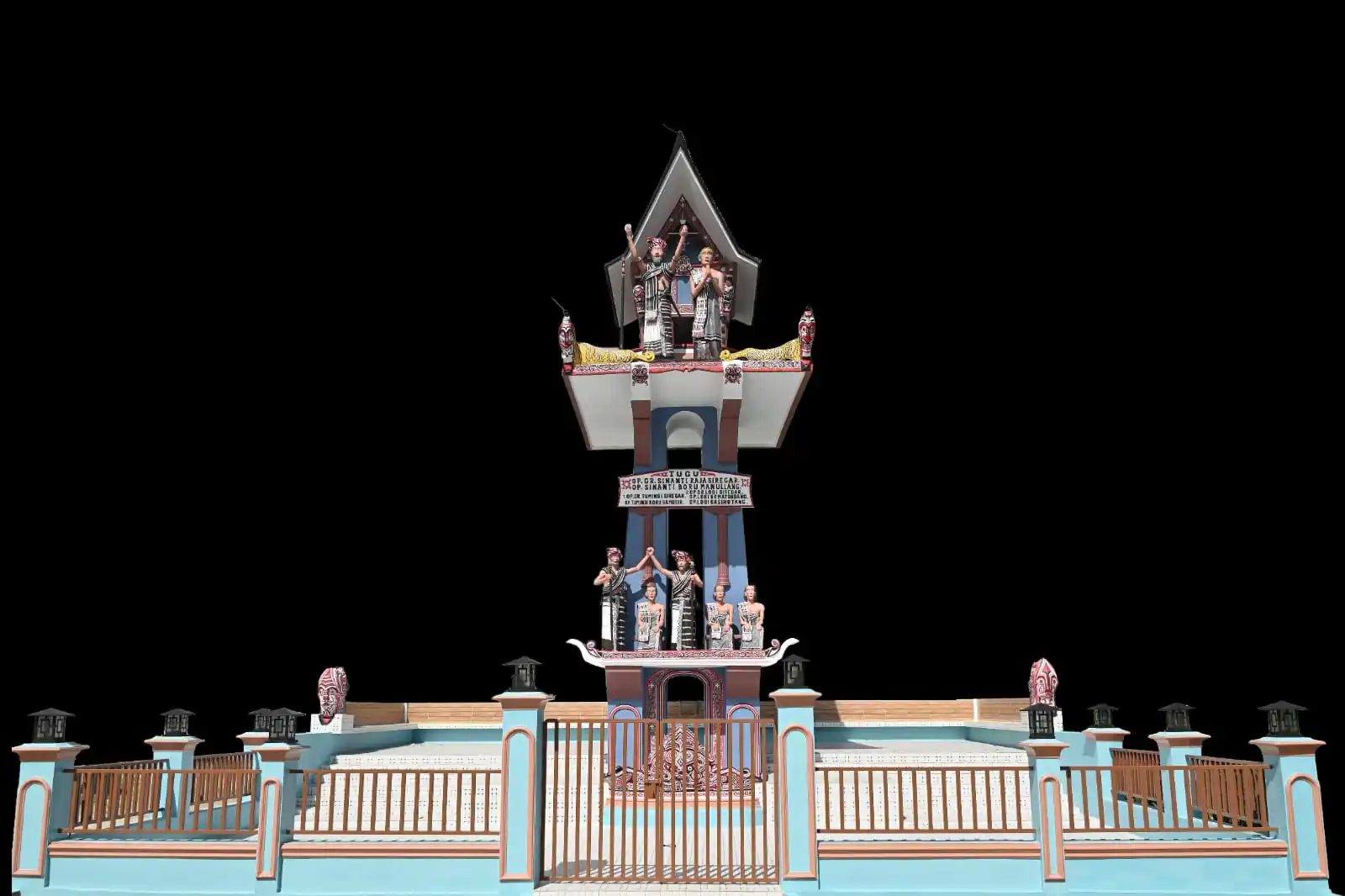 Tugu Ompu Guru Sinanti Raja Siregar di Ria-Ria [Foto: Doc. MI]