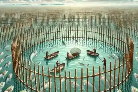 Ilustrasi - Pagar Laut (Foto: Ist)