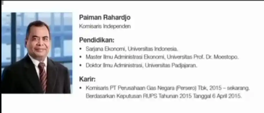 Paiman Rahardjo (Foto: Istimewa)