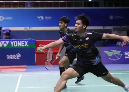 Pasangan Ganda Indonesia Fikri/Daniel (Foto: Ist)