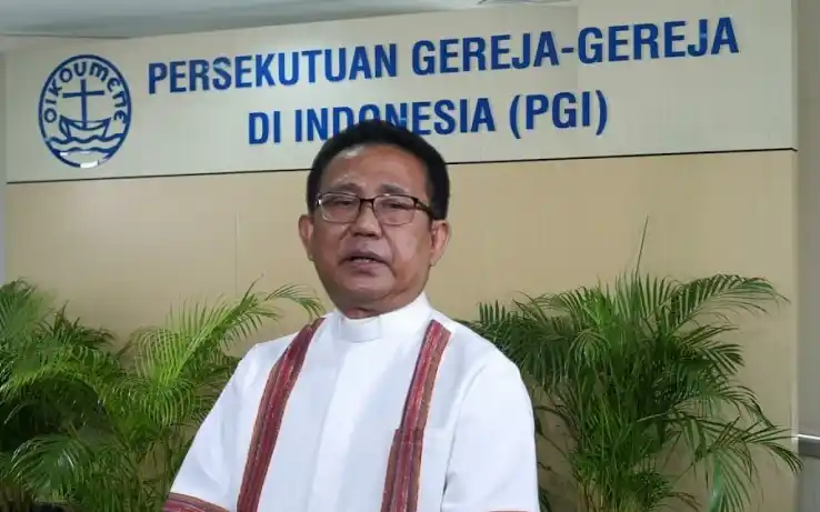 Ketua Majelis Pertimbangan Persekutuan Gereja-gereja di Indonesia (PGI), Pdt Gomar Gultom