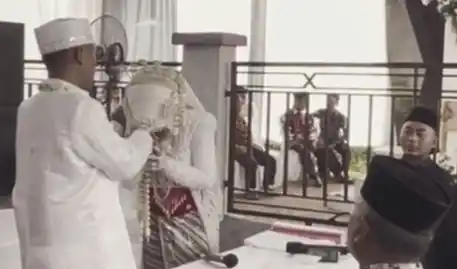 Penganting di Lampung meninggal usai ijab kabul (Foto: Dok TikTok @tasyaanglna)