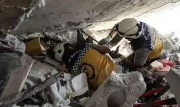 Ilustrasi - Pembongkaran kuburan massal di Suriah, Diduga korban penganiayaan rezim Bashar al-Assad (Foto: Istimewa)