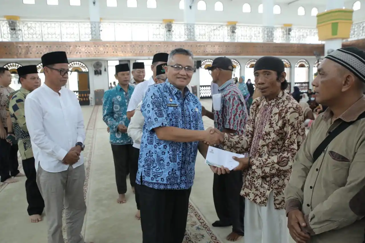 Penyaluran Dana ZIS Kepada Fakir Miskin, BAZNAS Kabupaten Asahan Berikan Kepada 2 Kecamatan