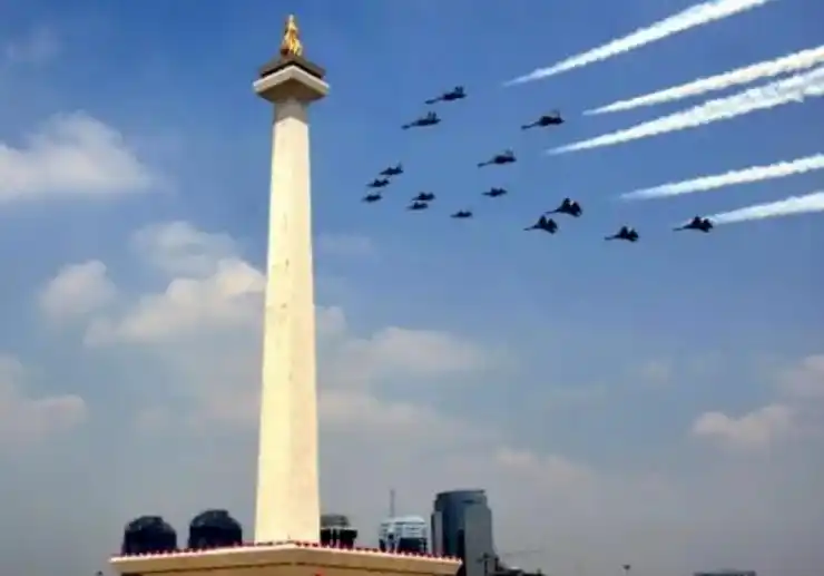 Peringatan HUT ke-80 TNI di Monas, Rekayasa Lalin Situasional (Foto: Ist)