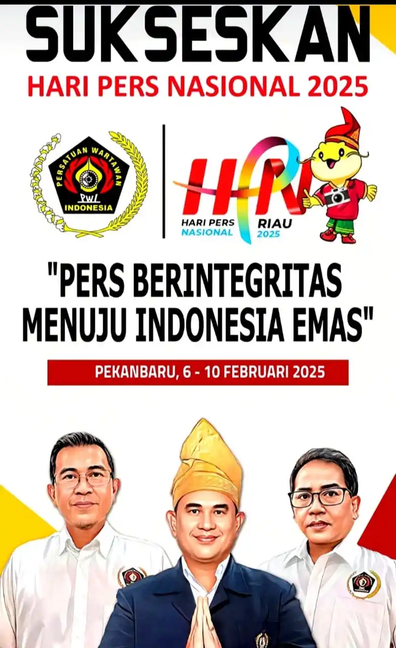 Flayer PWI Pusat - Ucapan Sukseskan HPN 2025 (Foto: Istimewa)