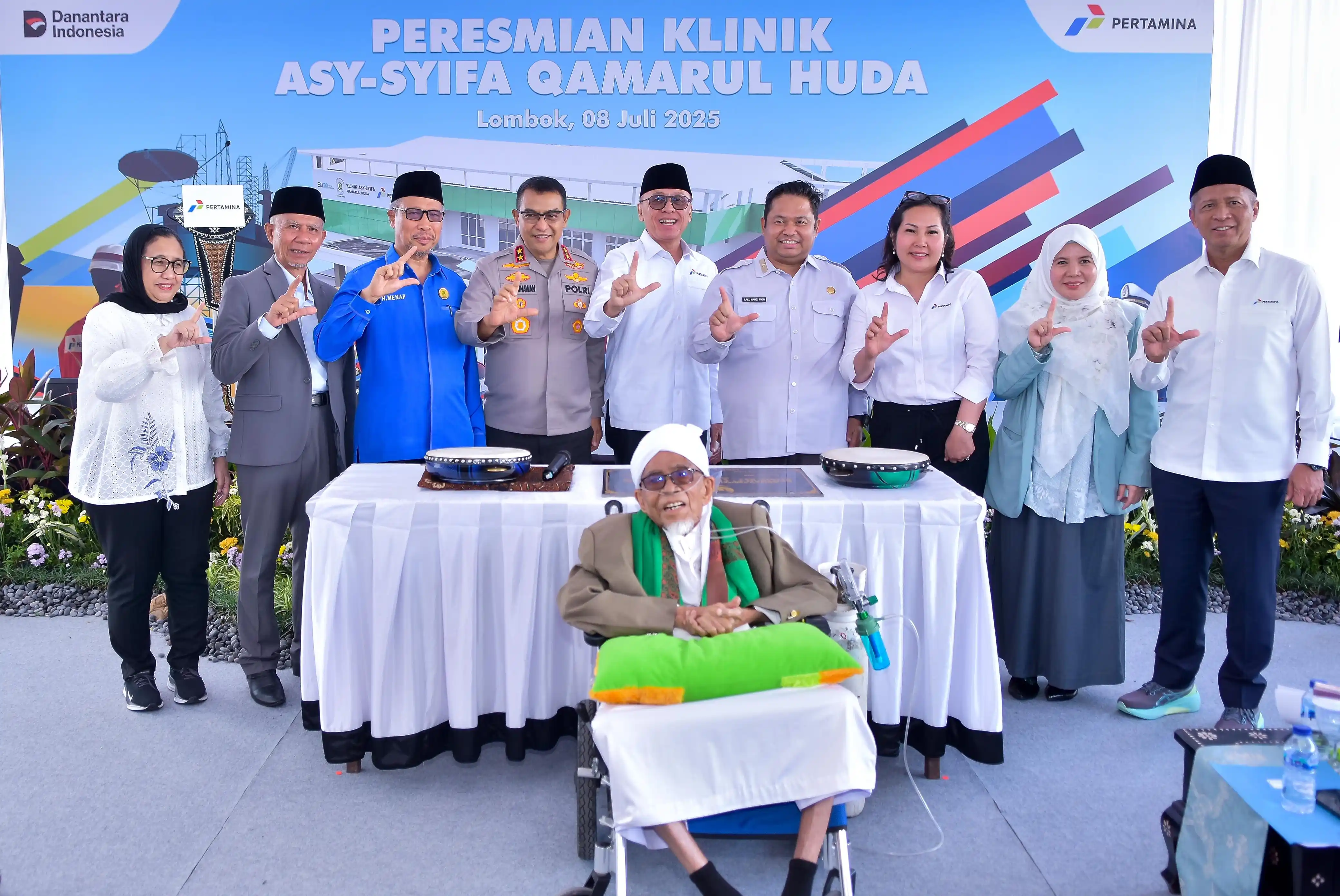 Pertamina Bangun Klinik Berstandar Nasional di Lombok [Foto: Doc. Pertamina]