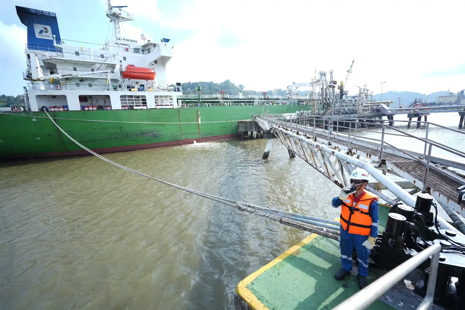 Bahan Bakar Pesawat dari Minyak Jelantah, Kado Pertamina untuk HUT ke-80 RI [Foto: Doc. Pertamina]