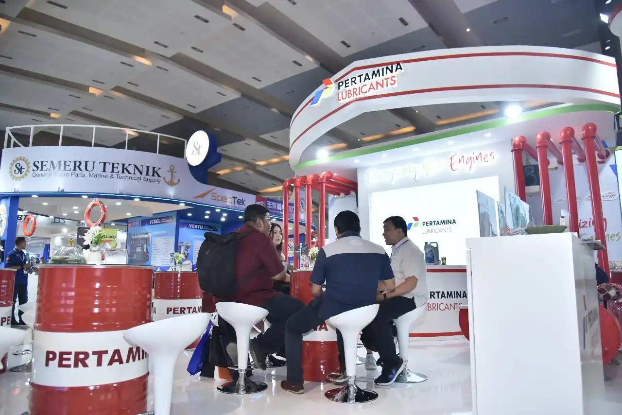 Pertamina Lubricants Hadir di INAMARINE 2025  di JIExpo Kemayoran, Jakarta [Foto: Doc. Pertamina]