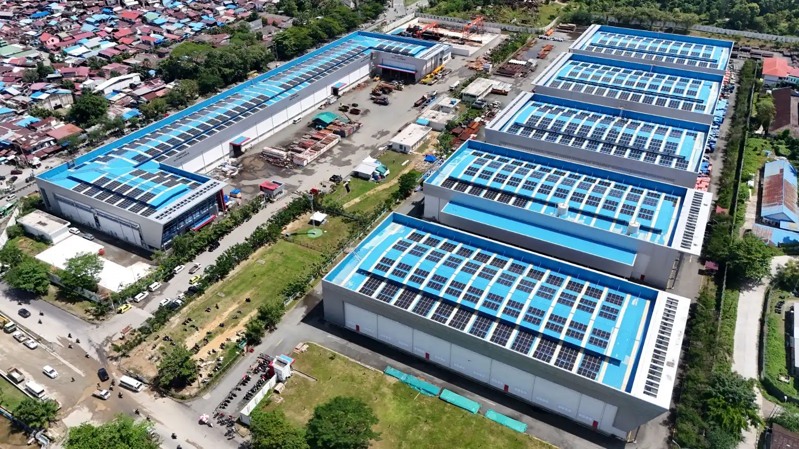 PLTS Atap Terbesar Pertamina Resmi Beroperasi di Kilang Balikpapan [Foto: Doc. Pertamina]