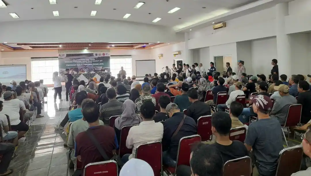 Perumda Pasar Jaya Gandeng Tiga Pilar Tata Pasar Induk Kramat Jati [Foto: Ist]