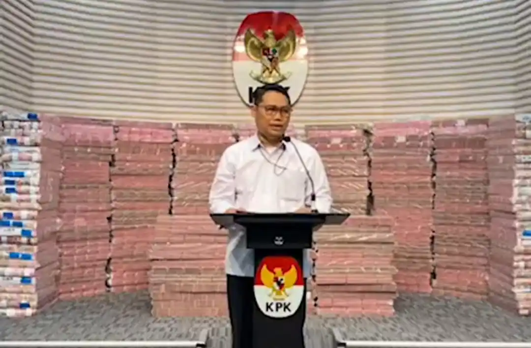 Plt Deputi Penindakan dan Eksekusi KPK Asep Guntur Rahayu (Foto: Tangkapan Layar)